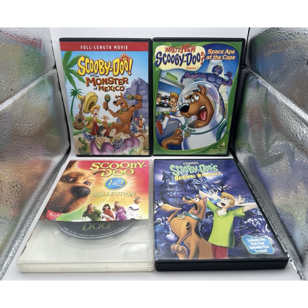 Scooby Doo Collection 1 2 Mysteries Whats New Vol 1 Monster Of Mexico DVD LOT